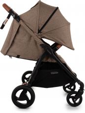 Прогулянкова коляска для двійні Valco Baby Snap Duo Trend Cappuccino, з народження до 40 кг, тканина Tailormade